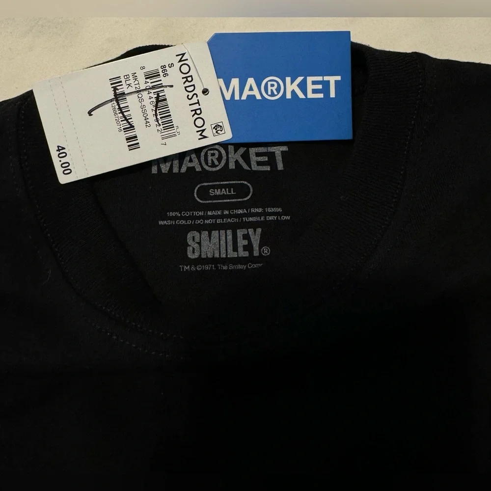 Market Graphic Tee “Call My Lawyer” Black Tee Shirt NWT Streetwear - Picture 4 of 4